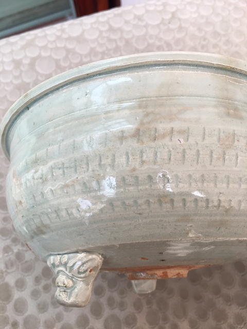 古玩陶瓷三足爐拍賣，當前價格4000元