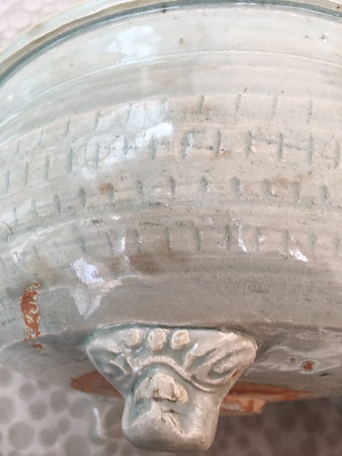 古玩陶瓷三足爐拍賣，當前價格4000元