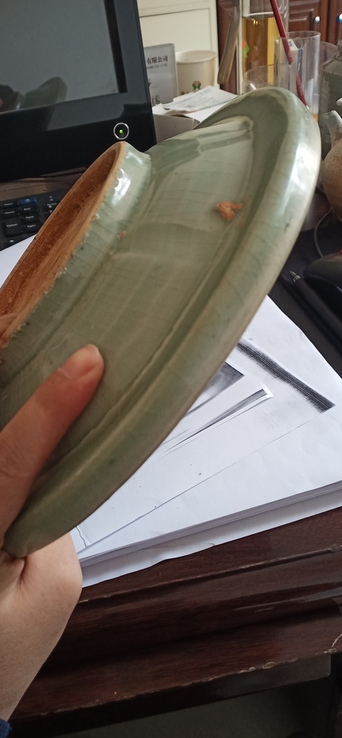 古玩陶瓷青釉盤拍賣，當(dāng)前價格6000元