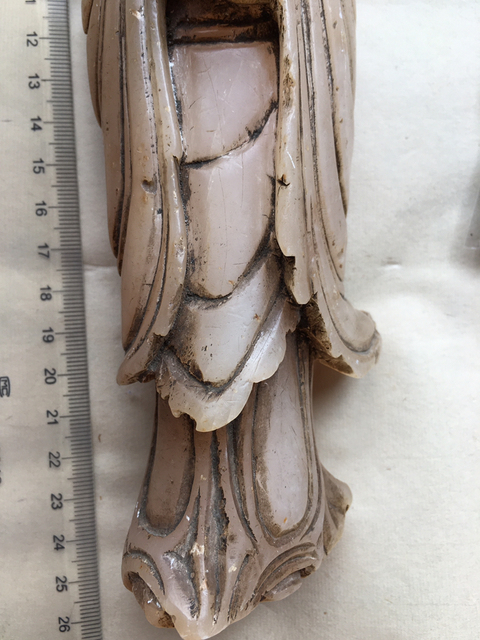 古玩玉器觀音拍賣，當前價格7000元