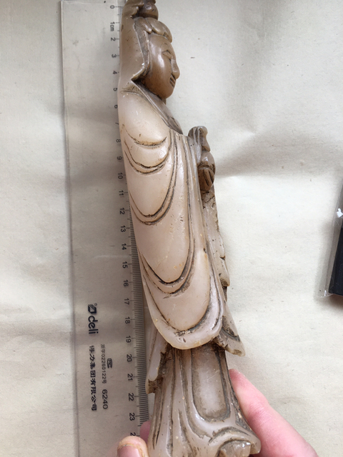 古玩玉器觀音拍賣，當前價格7000元