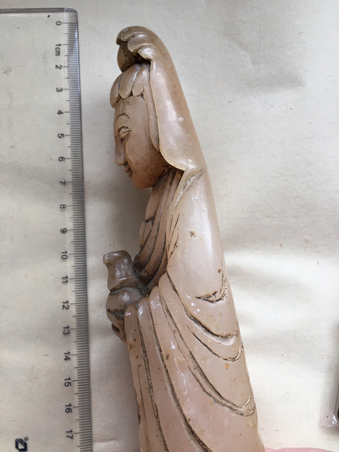 古玩玉器觀音拍賣，當前價格7000元