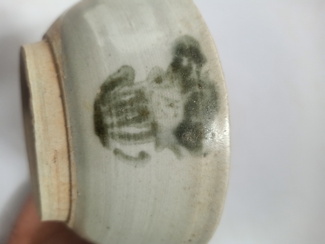 古玩陶瓷明早期青花碗拍賣，當前價格388元