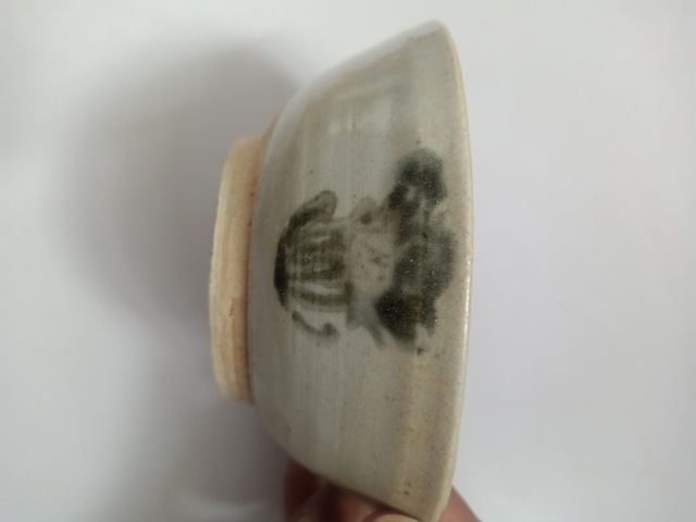 古玩陶瓷明早期青花碗拍賣，當前價格388元