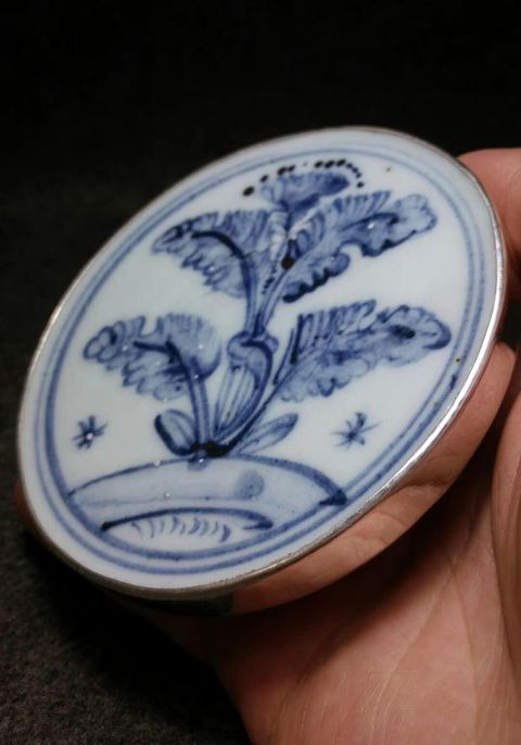 古玩陶瓷瓷片改制茶墊拍賣，當前價格2000元