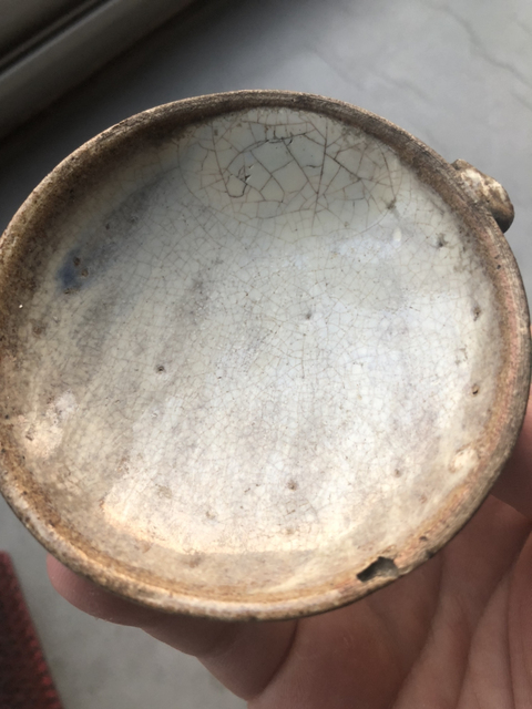 古玩陶瓷地方窯燈盞拍賣，當前價格7000元