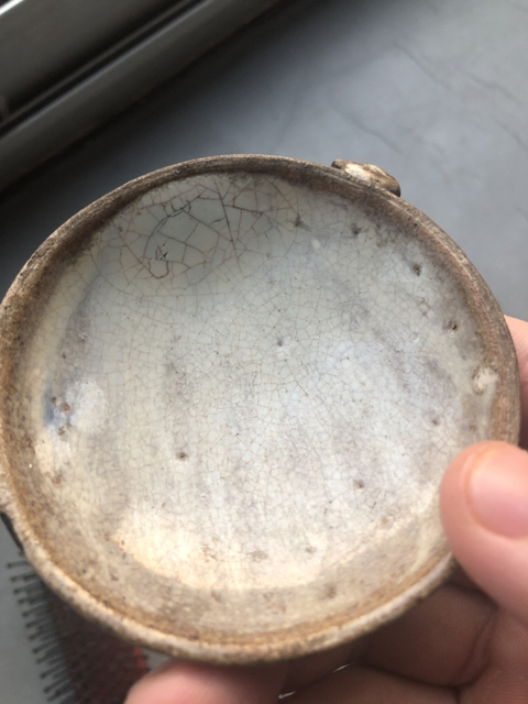 古玩陶瓷地方窯燈盞拍賣，當前價格7000元