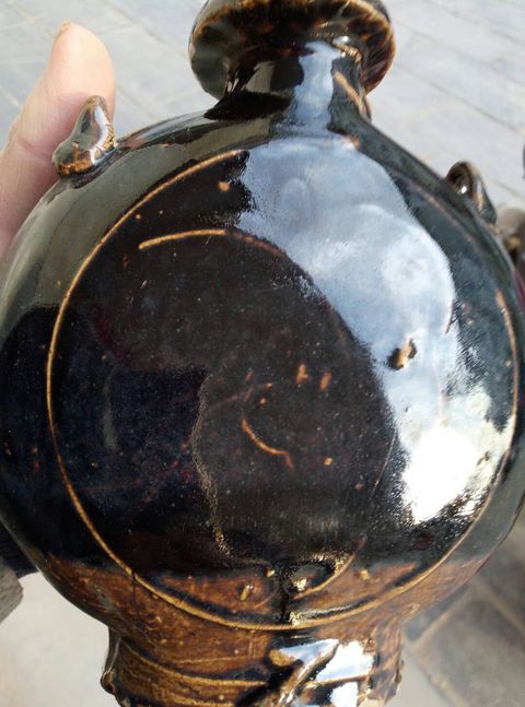 古玩陶瓷抱月瓶拍賣，當(dāng)前價格9000元