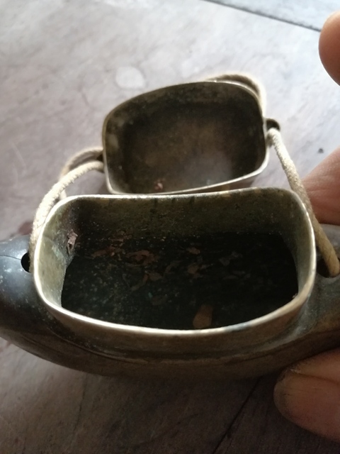 古玩銅器穿帶銅壺拍賣，當前價格7000元