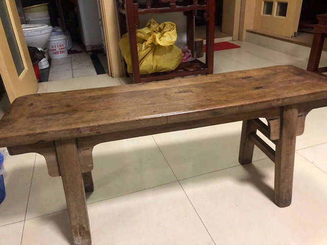 古玩雜項夾頭榫長凳拍賣，當前價格5990元