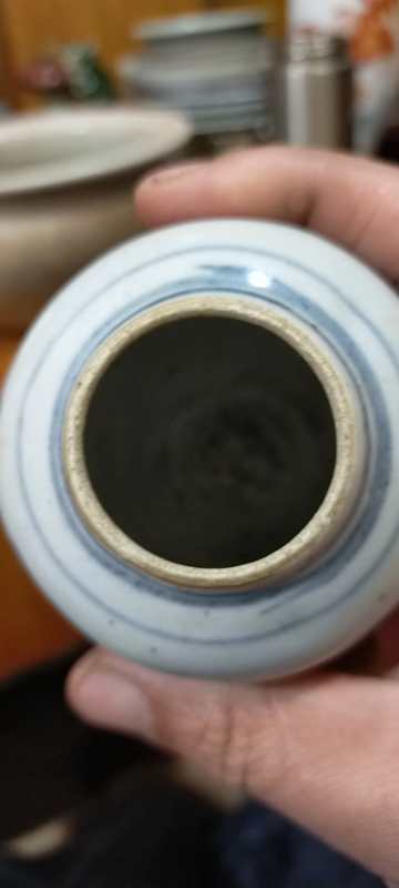 古玩陶瓷青花花卉紋小罐拍賣，當前價格3999元