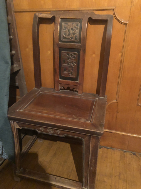 古玩雜項單靠椅拍賣，當前價格6800元