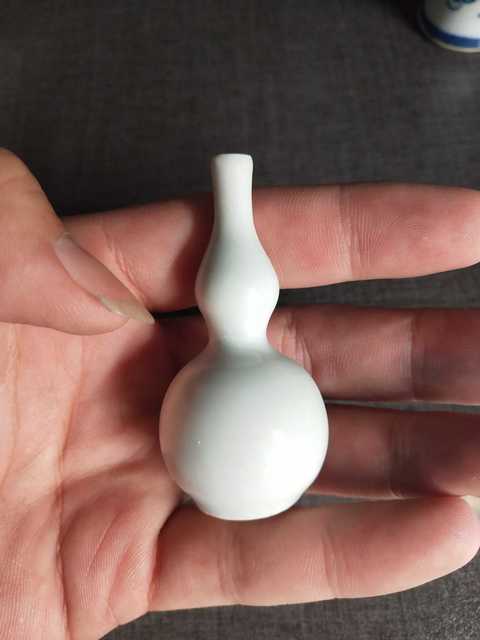 古玩陶瓷青白釉葫蘆瓶拍賣，當(dāng)前價格5800元