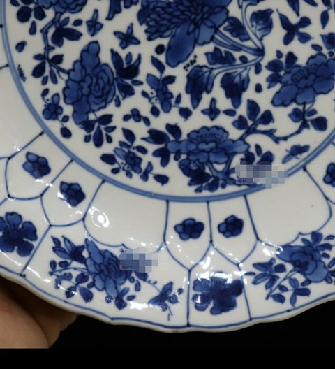 古玩陶瓷青花盤拍賣，當前價格10800元