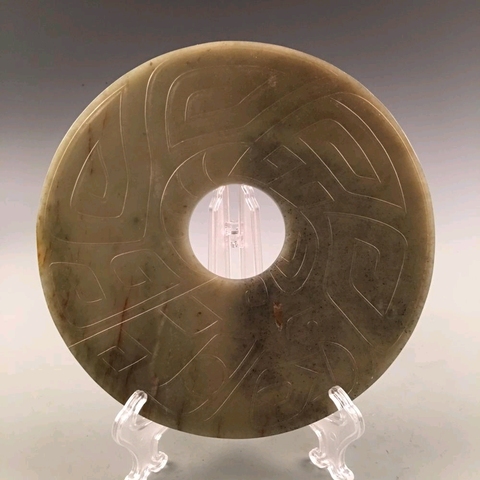 古玩玉器玉壁拍賣，當前價格9900元