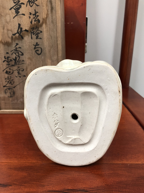 古玩陶瓷窯變釉 童女造像拍賣，當前價格800元