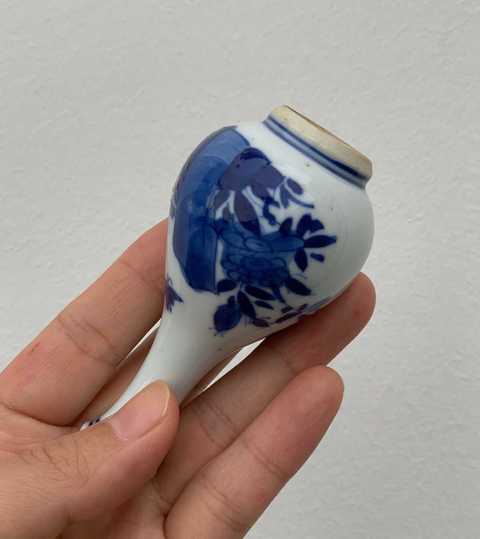 古玩陶瓷青花玉壺春瓶拍賣，當前價格6580元