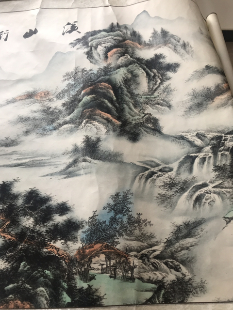 古玩字畫國畫拍賣,當前價格800元