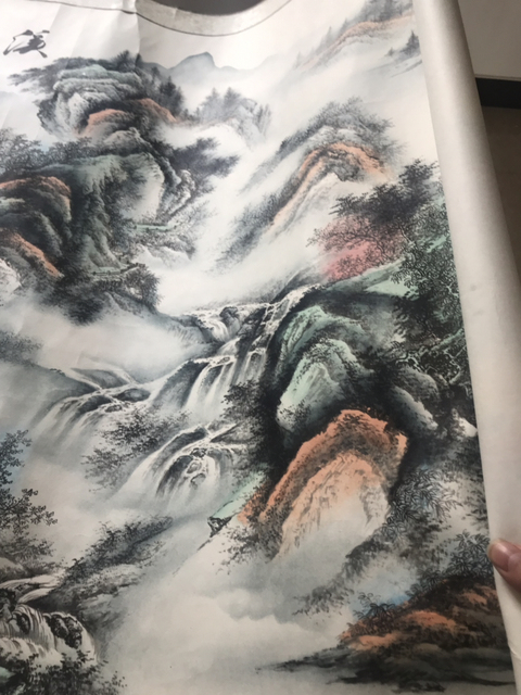 古玩字畫國畫拍賣,當前價格800元