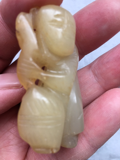 古玩玉器童子拍賣，當前價格6580元