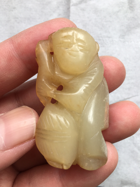 古玩玉器童子拍賣，當前價格6580元