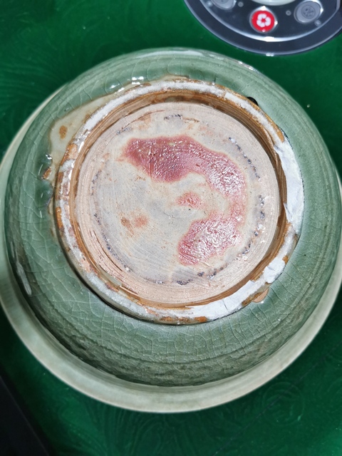 古玩陶瓷明龍泉青瓷花盆拍賣，當前價格14800元