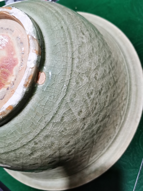 古玩陶瓷明龍泉青瓷花盆拍賣，當前價格14800元