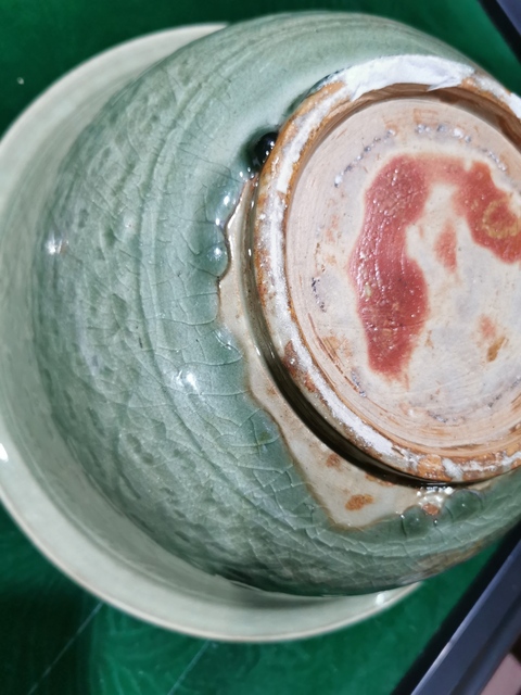 古玩陶瓷明龍泉青瓷花盆拍賣，當前價格14800元