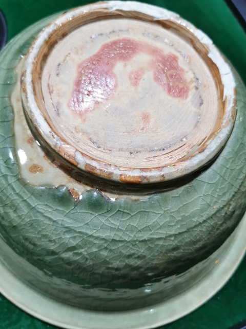 古玩陶瓷明龍泉青瓷花盆拍賣，當前價格14800元