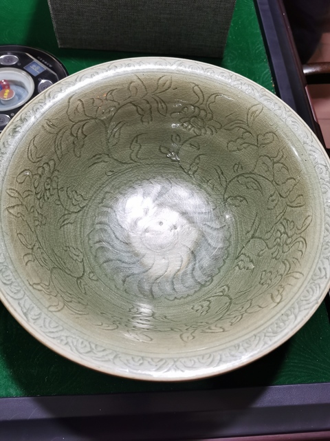 古玩陶瓷明龍泉系青瓷香爐拍賣，當前價格11800元