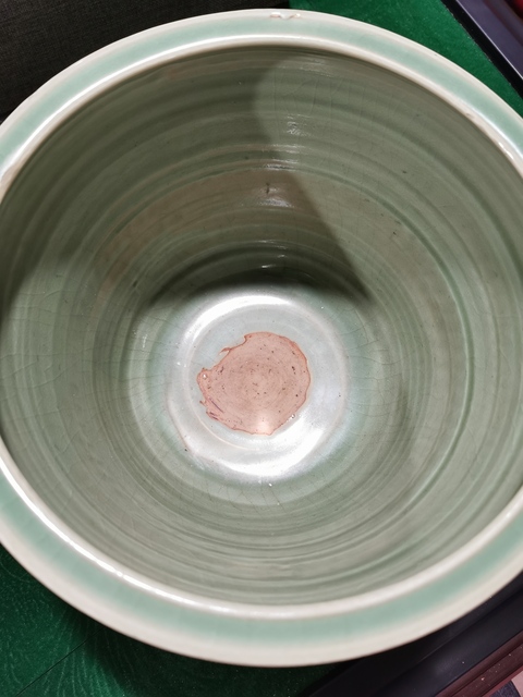 古玩陶瓷明龍泉系青瓷香爐拍賣，當前價格11800元