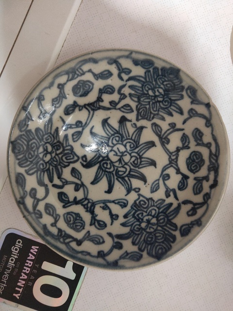 古玩陶瓷青花盤拍賣，當前價格6800元