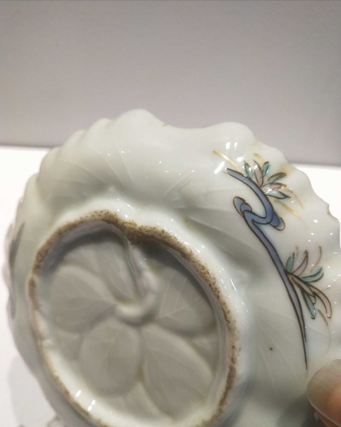 古玩陶瓷花鳥盤拍賣，當前價格6800元