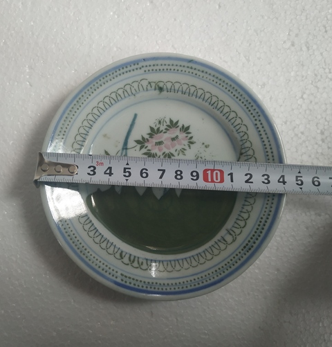 古玩陶瓷彩繪花卉紋盤拍賣,當前價格168元