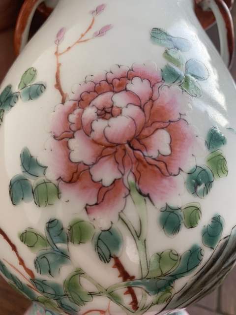 古玩陶瓷粉彩瓶拍賣，當前價格11900元