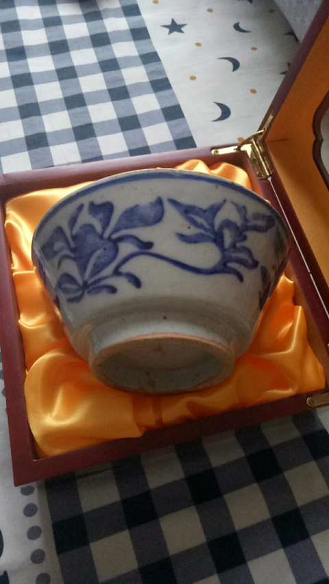 古玩陶瓷青花碗拍賣，當前價格7600元