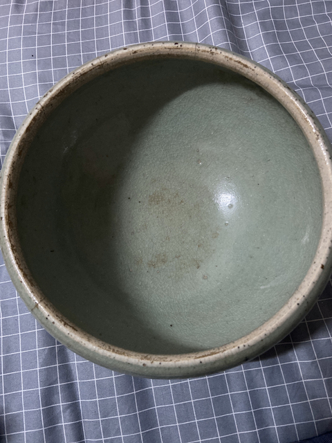 古玩陶瓷清中期綠釉三足香爐拍賣，當(dāng)前價(jià)格6800元