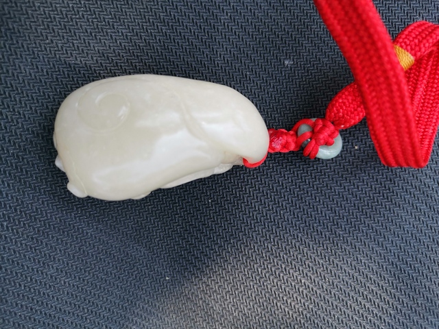 古玩玉器龍吊墜拍賣，當前價格5800元