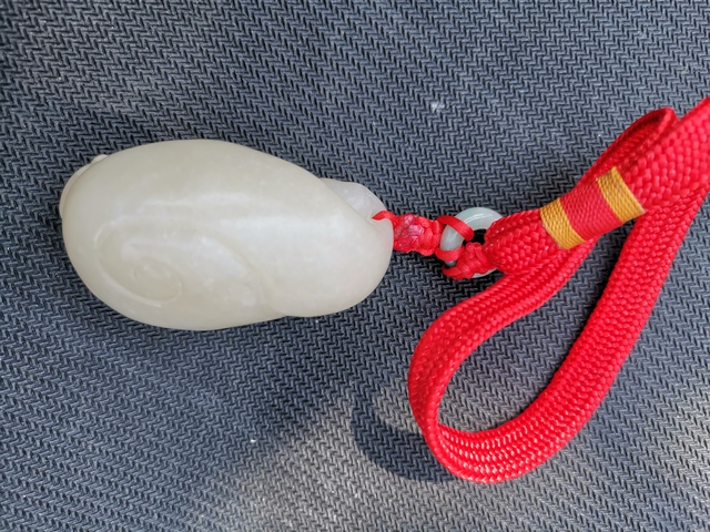 古玩玉器龍吊墜拍賣，當前價格5800元