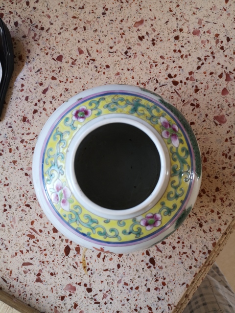 古玩陶瓷粉彩罐拍賣，當前價格6500元