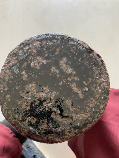 古玩陶瓷醬釉印花罐拍賣，當前價格7600元