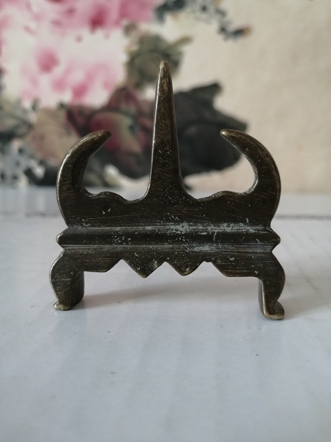 古玩陶瓷黃銅山子筆架拍賣，當前價格10800元