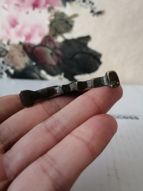 古玩陶瓷黃銅山子筆架拍賣，當前價格10800元