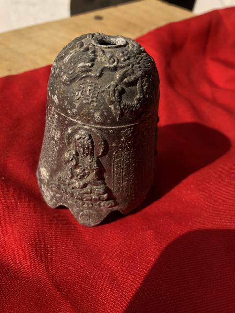 古玩銅器平安鐘拍賣，當前價格9400元