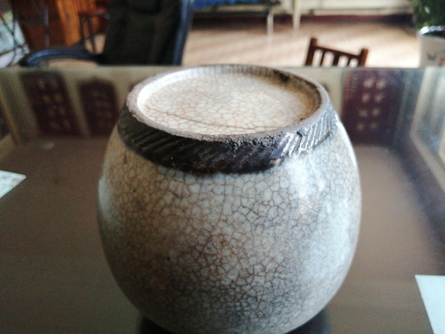 古玩陶瓷哥釉鐵泥罐拍賣，當前價格4500元