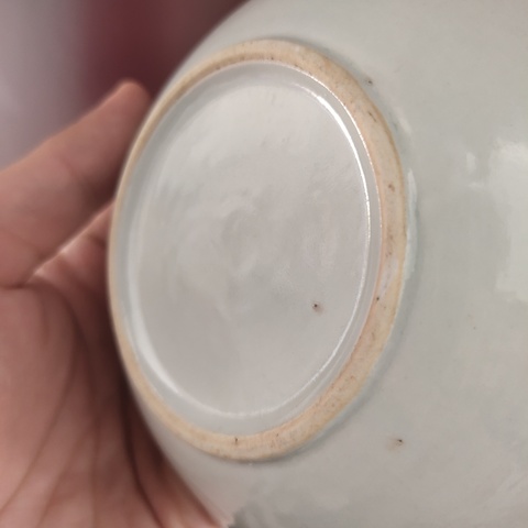 古玩陶瓷清末青花魚紋盤拍賣,當前價格299元