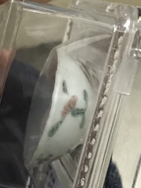 古玩陶瓷粉彩杯同治年拍賣,當(dāng)前價格158元