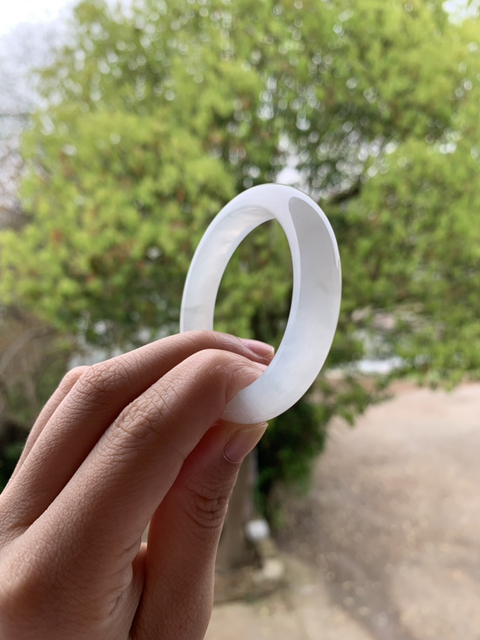 古玩玉器翠鐲拍賣，當前價格6800元