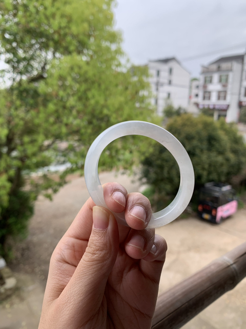 古玩玉器翠鐲拍賣，當前價格6800元