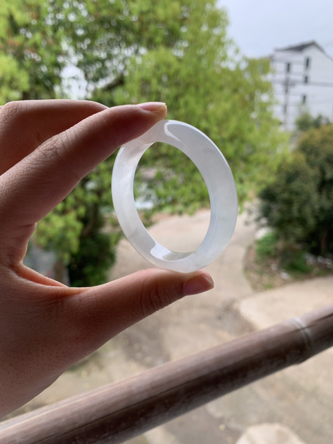 古玩玉器翠鐲拍賣，當前價格6800元